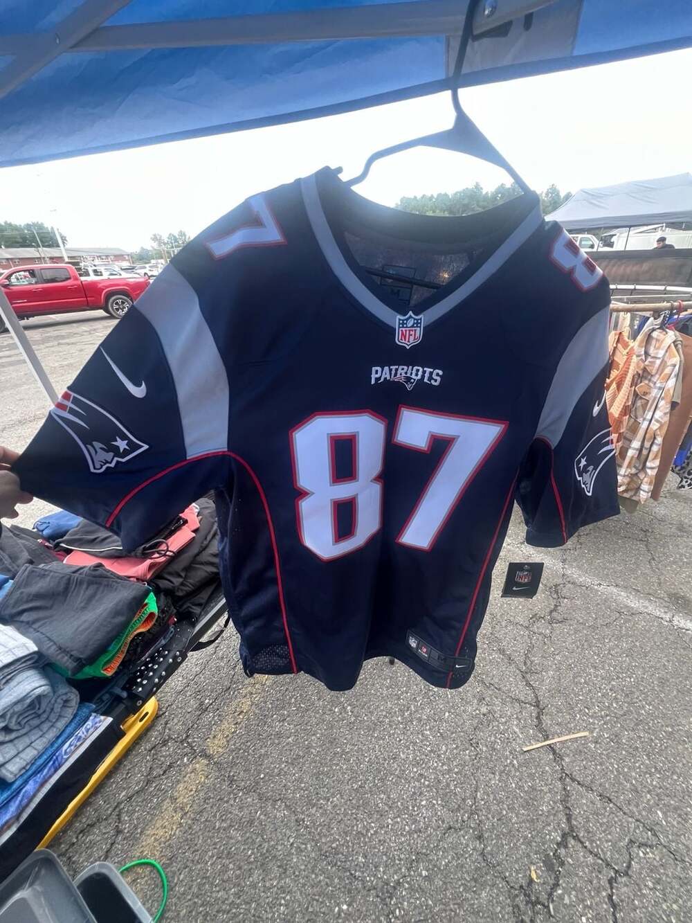Nike New England Patriots Rob Gronkowski 87 Jersey Size M Blue